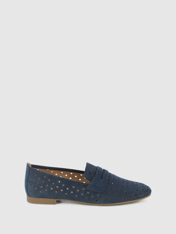 Loafers Clássicos em Azul Marinho